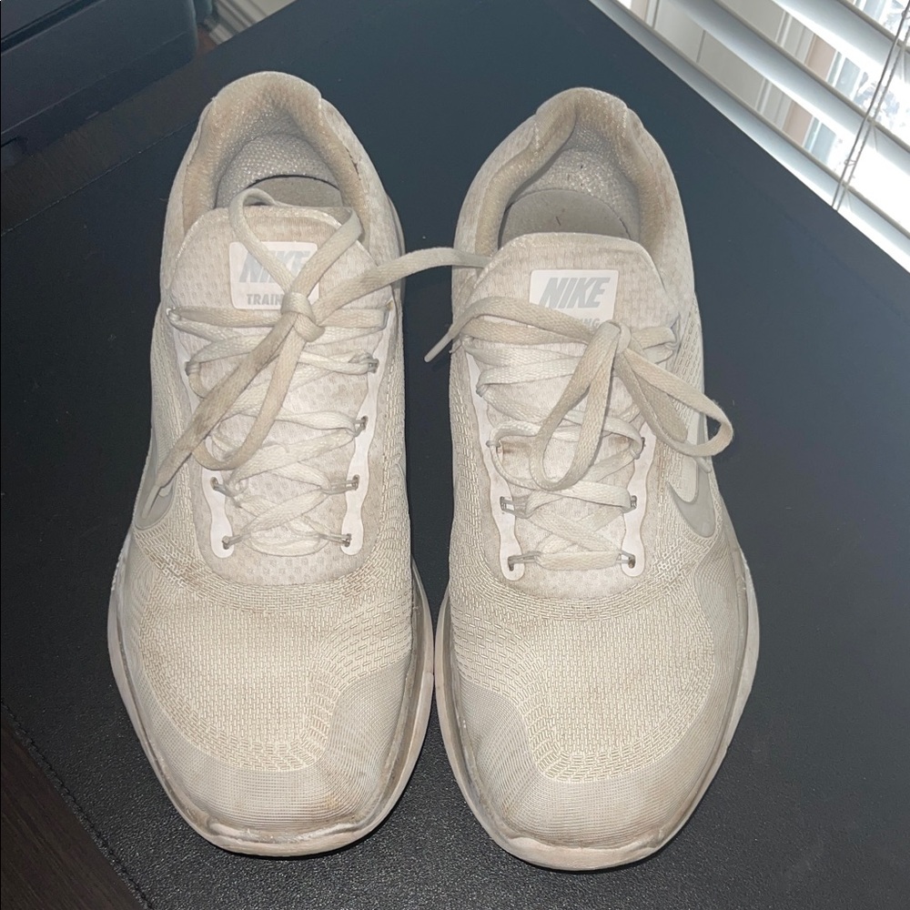Nike Free training men's white shoes